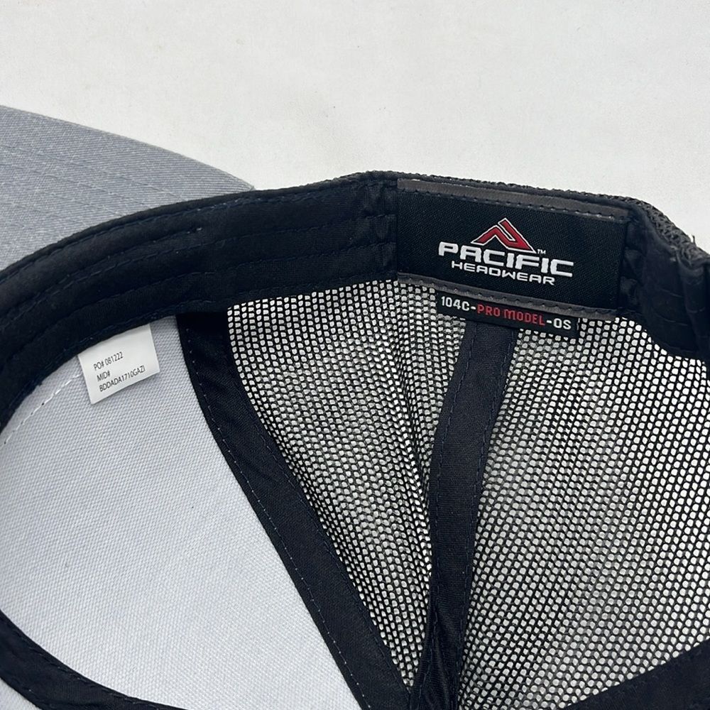 Gray and Black POET Pacific Headwear Ballcap - Picture 3 of 4